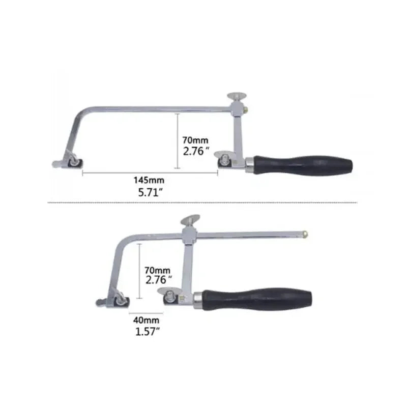 Jeweler's Saw Frame kit with Blades Adjustable