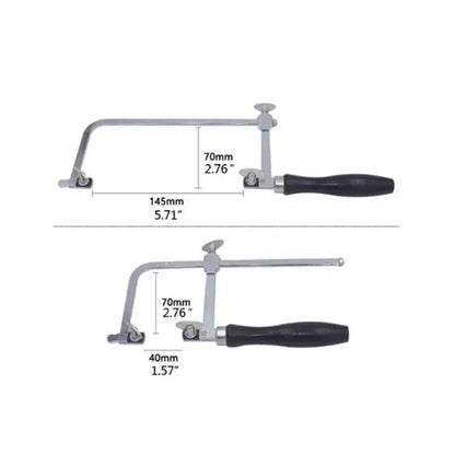 Jeweler's Saw Frame kit with Blades Adjustable